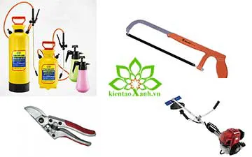 Dụng Cụ Thiết Bị Sử Dụng Trong Công Tác Bảo Dưỡng Cảnh Quan