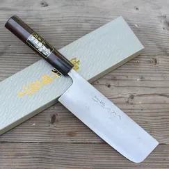 Dao Nhật Tengu Nakiri Nashiji 170mm Ginsan