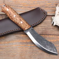 Dao Brisa Nessmuk 125mm Cán Gỗ Curly Birch C01