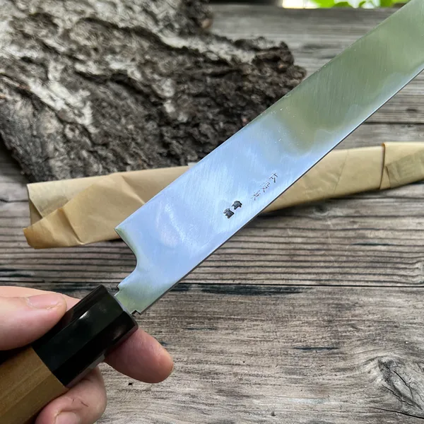 Dao Nhật Norichika Yanagiba 300mm Aogami Used