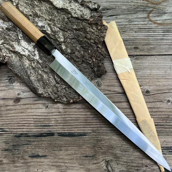 Dao Nhật Norichika Yanagiba 300mm Aogami Used