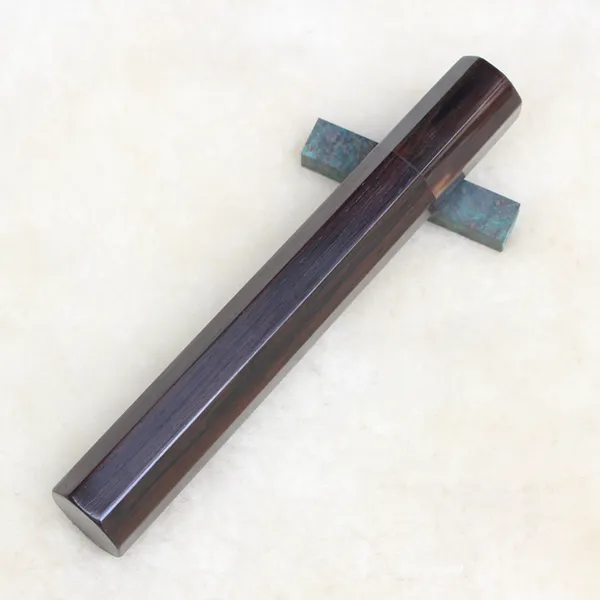 Cán Dao Nhật Bát Giác Gyuto 210mm - African Blackwood