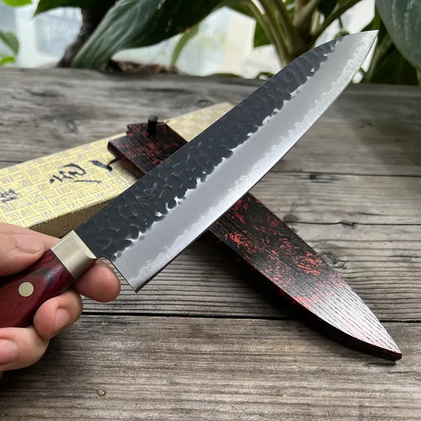 Dao Nhật Ittosai Kotetsu Gyuto 210mm Aogami Super Like New