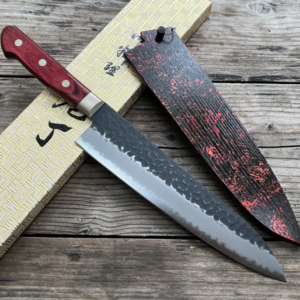 Dao Nhật Ittosai Kotetsu Gyuto 210mm Aogami Super Like New