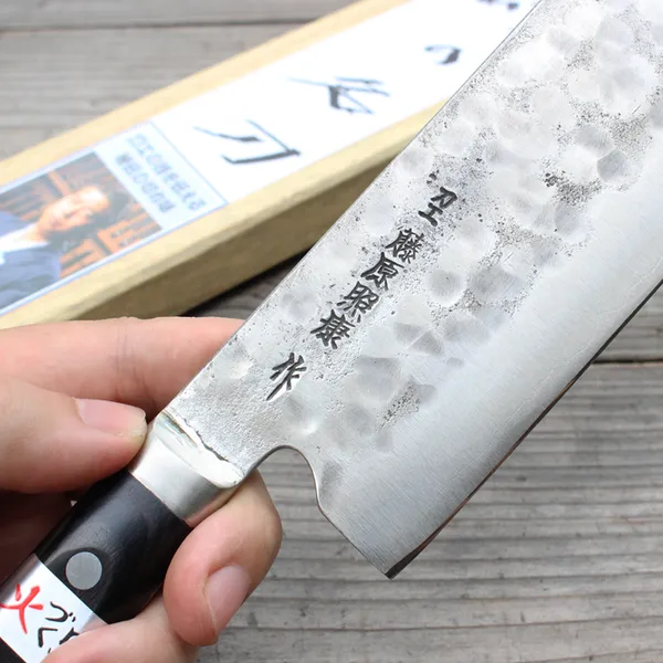 Dao Nhật Teruyasu Fujiwara Maboroshi Nakiri 165mm