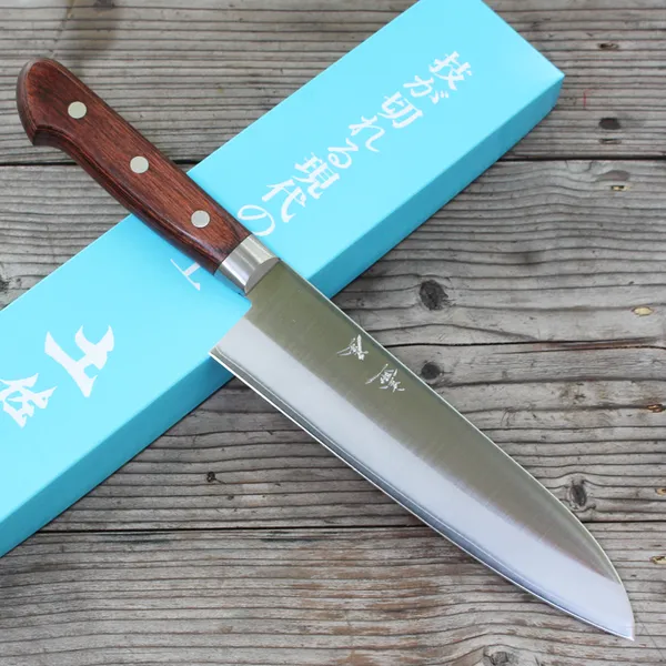 Dao Nhật Tsuboya Santoku 185mm Aogami 2
