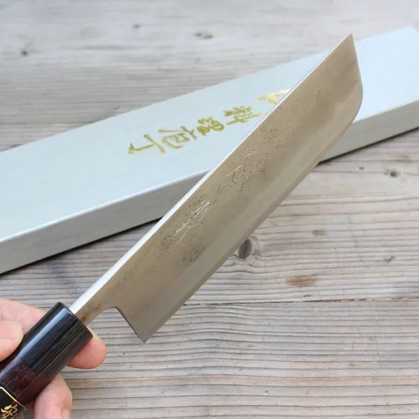 Dao Nhật Tengu Nakiri Nashiji 170mm Ginsan