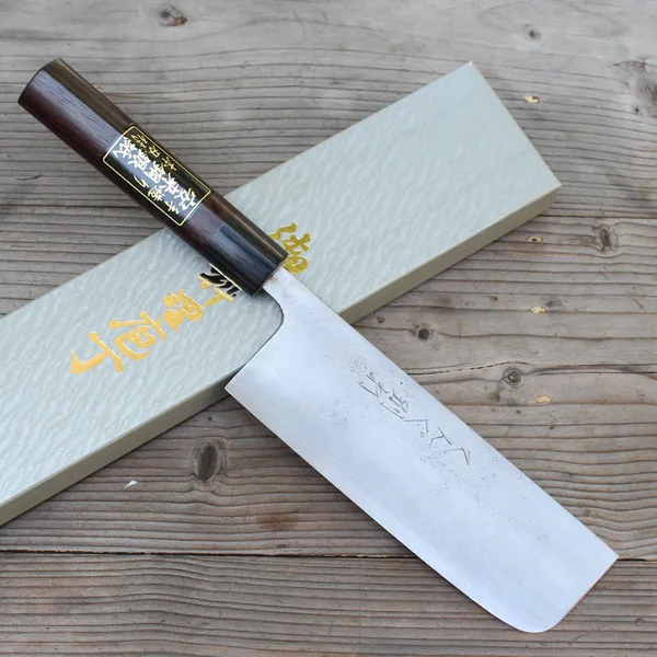 Dao Nhật Tengu Nakiri Nashiji 170mm Ginsan