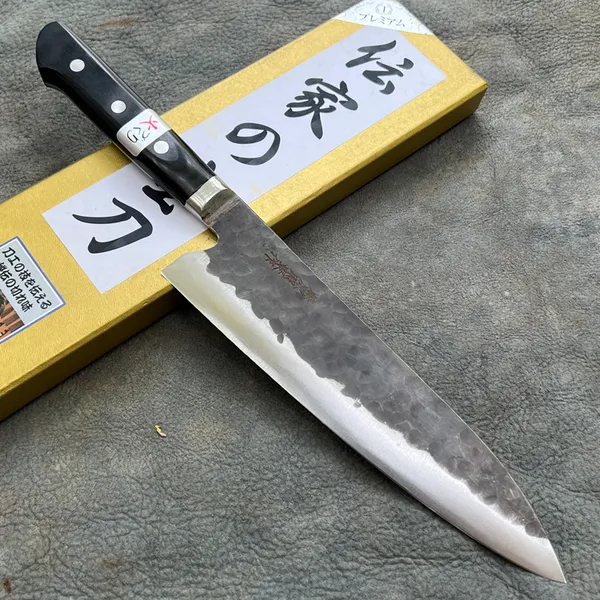 Dao Nhật Teruyasu Fujiwara Denka Gyuto 210mm Like New
