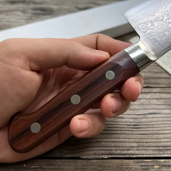 Dao Nhật Kiya Gyuto 210mm SG2 Damascus Like New