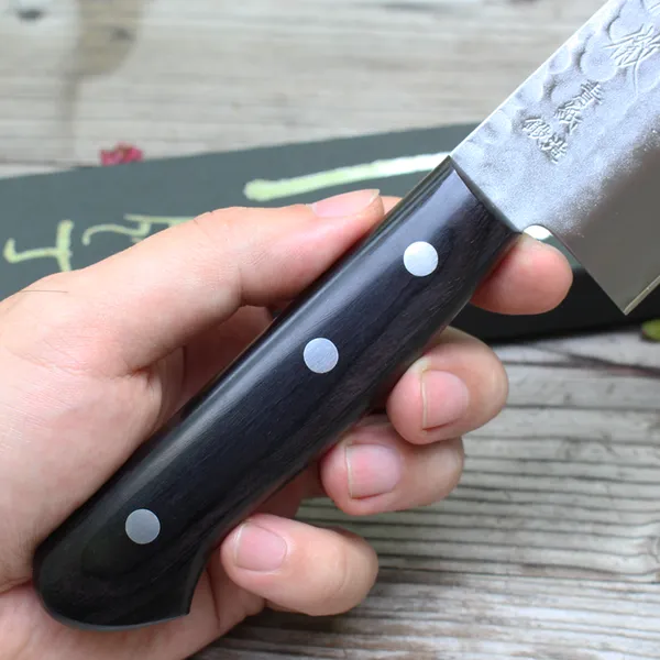 Dao Nhật Yasuda Kotetsu Nakiri 165mm Aogami 2