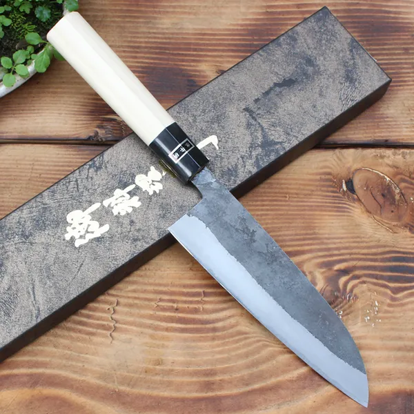 Dao Nhật Musashi Santoku 165mm Thép Aogami 2
