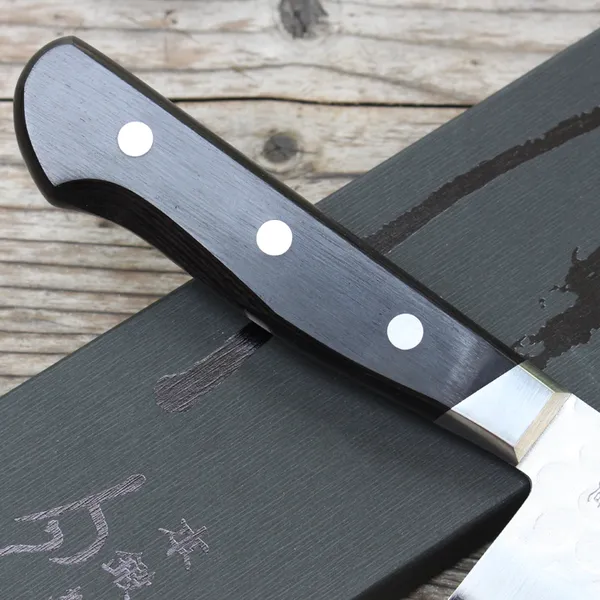 Dao Nhật Yasuda Kotetsu Santoku 180mm Aogami 2