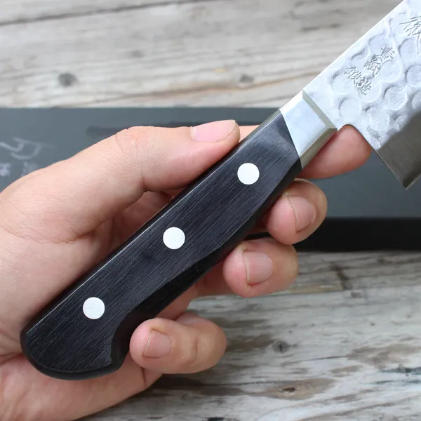 Dao Nhật Yasuda Kotetsu Santoku 180mm Aogami 2