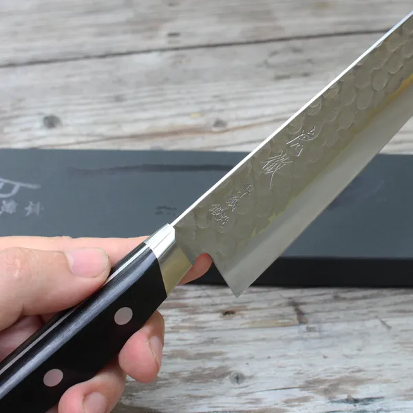 Dao Nhật Yasuda Kotetsu Santoku 180mm Aogami 2