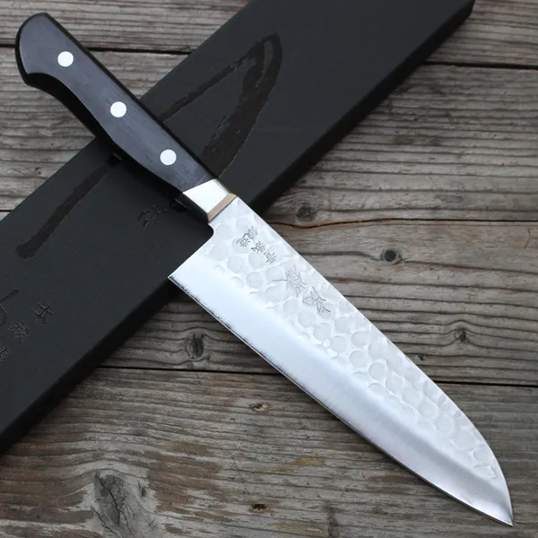 Dao Nhật Yasuda Kotetsu Santoku 180mm Aogami 2