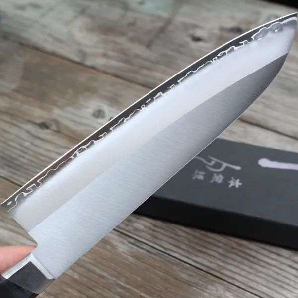 Dao Nhật Minamoto Kotetsu Santoku 180mm Sweedish