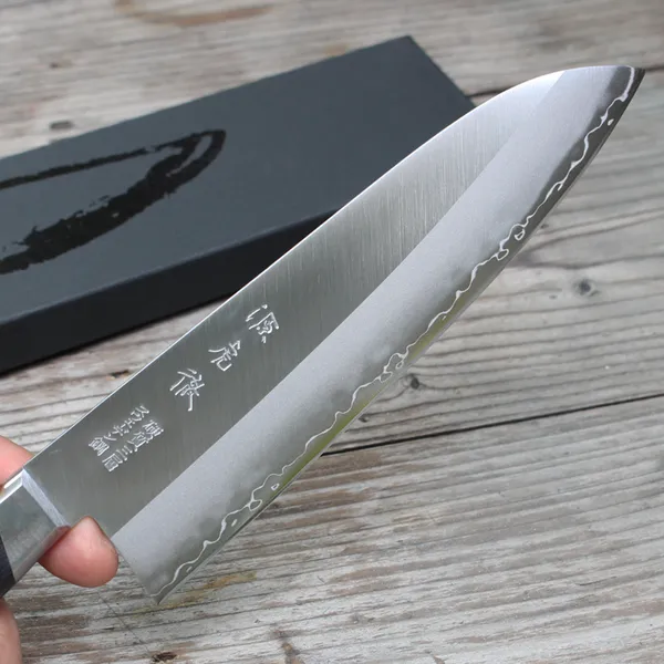 Dao Nhật Minamoto Kotetsu Santoku 180mm Sweedish