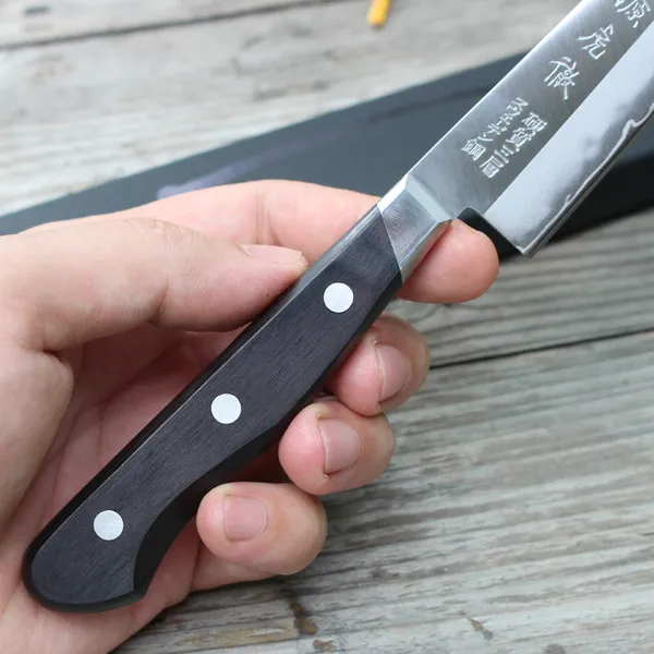 Dao Nhật Minamoto Kotetsu Petty 150mm Sweedish 