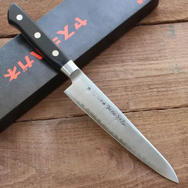 Dao Nhật Munemitsu Moriya Petty 150mm Aogami Super