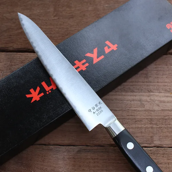 Dao Nhật Munemitsu Moriya Petty 150mm Aogami Super