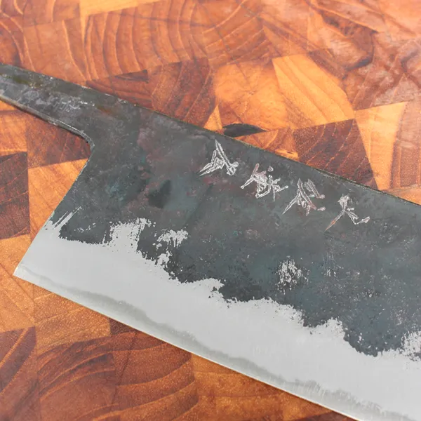 Lưỡi Dao Nhật Tsuboya Nakiri 170mm Thép Giấy Xanh