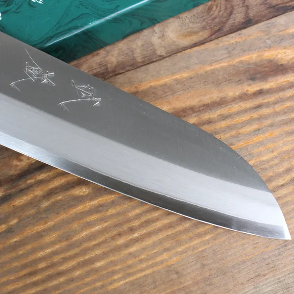 Dao Nhật Musashi Santoku 170mm Thép Aogami Super