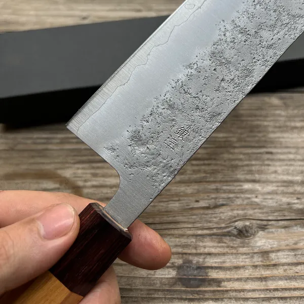 Dao Nhật Anke Wa Nakiri 165mm Ginsan 