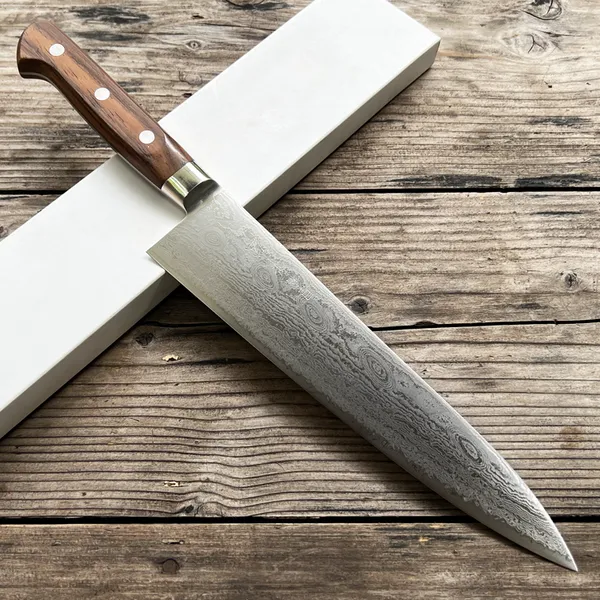 Dao Nhật Kiya Gyuto 210mm SG2 Damascus Like New