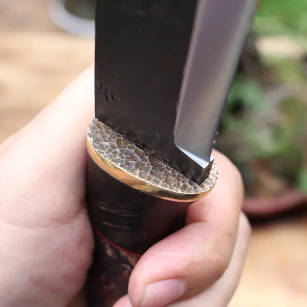 Dao Đi Rừng Brisa Leuku 180mm Cán Gỗ Maple M01