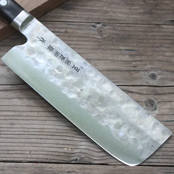 Dao Nhật Teruyasu Fujiwara Maboroshi Nakiri 165mm Like New