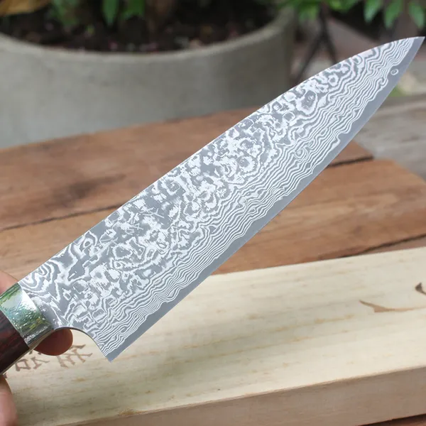 Dao Nhật Takeshi Saji R2 Black Gyuto 210mm Like New