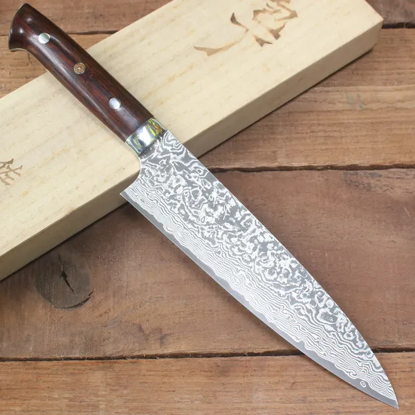 Dao Nhật Takeshi Saji R2 Black Gyuto 210mm Like New