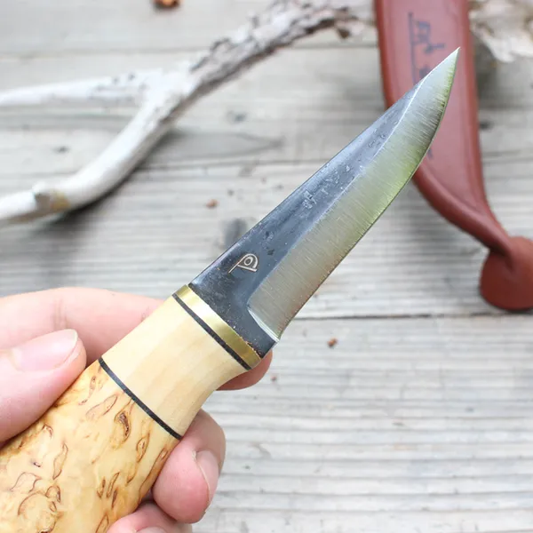 Dao Polar Puukko 80mm Thép 80CrV2