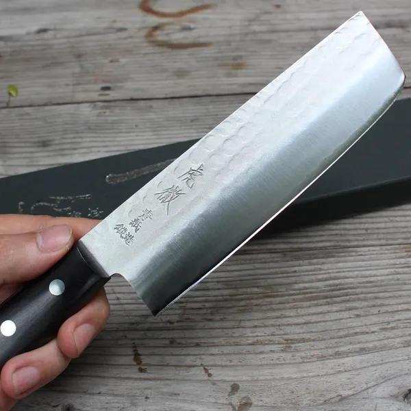 Dao Nhật Yasuda Kotetsu Nakiri 165mm Aogami 2