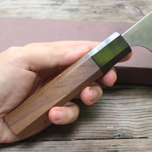 Dao Nhật Yoshimi Kato Kiritsuke 210mm Aogami Super Used