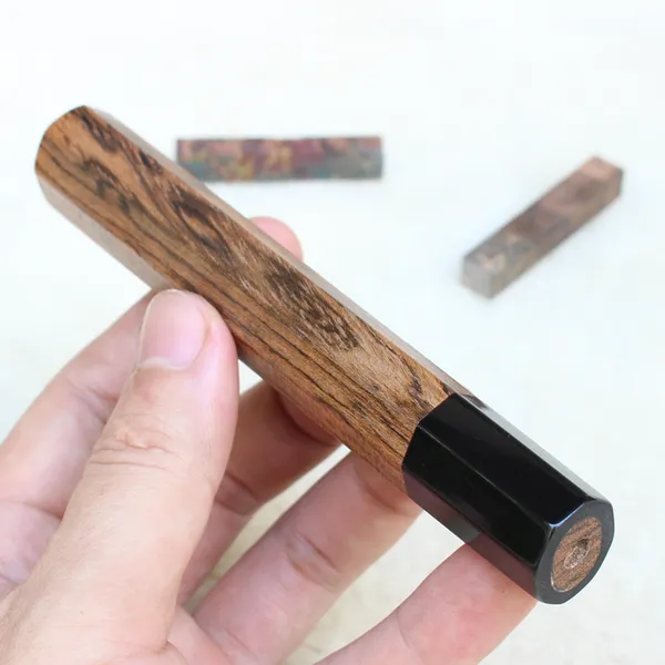 Cán Dao Nhật Bát Giác Gyuto 210mm - Bocote Mexico