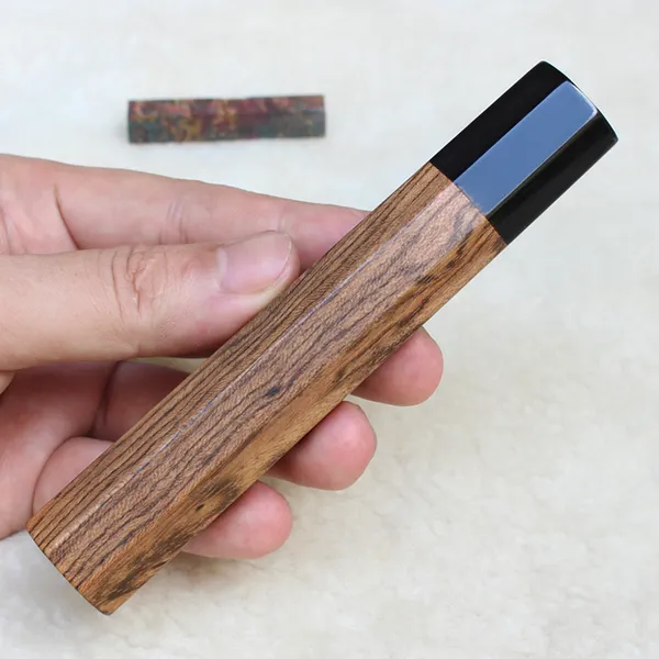 Cán Dao Nhật Bát Giác Gyuto 210mm - Bocote Mexico