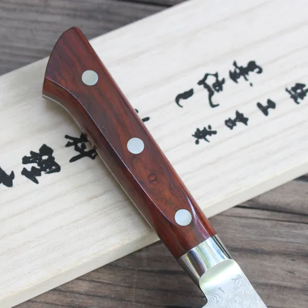 Dao Nhật Kiya Petty 135mm SG2 Damascus