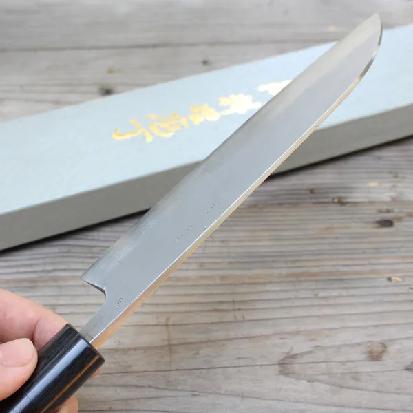 Dao Nhật Tengu Santoku Nashiji 170mm Ginsan