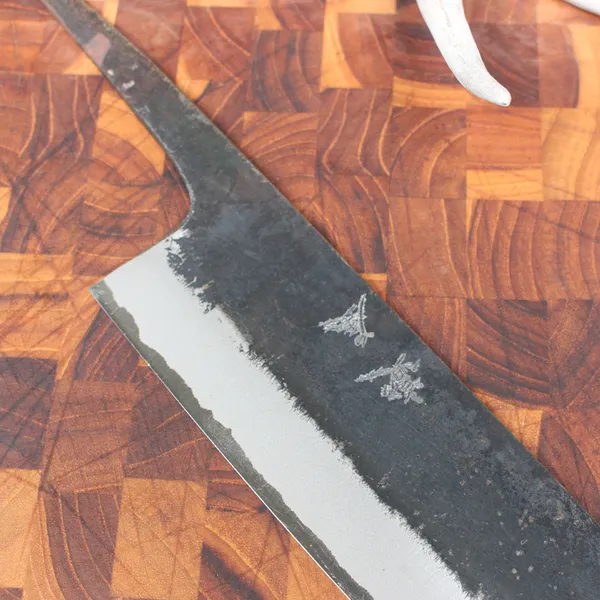 Lưỡi Dao Nhật Tsuboya Nakiri 170mm  Bản Rộng 5cm