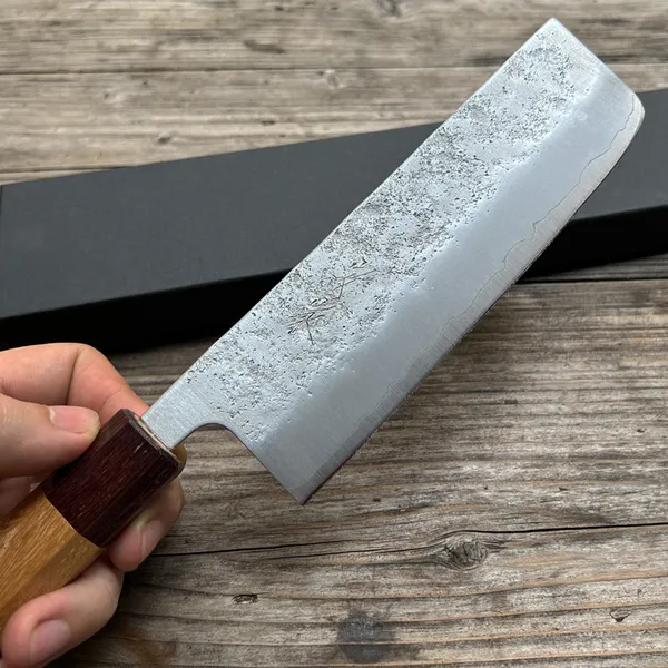 Dao Nhật Anke Wa Nakiri 165mm Ginsan 