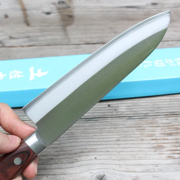 Dao Nhật Tsuboya Santoku 185mm Aogami 2