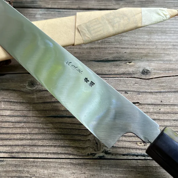 Dao Nhật Norichika Yanagiba 300mm Aogami Used