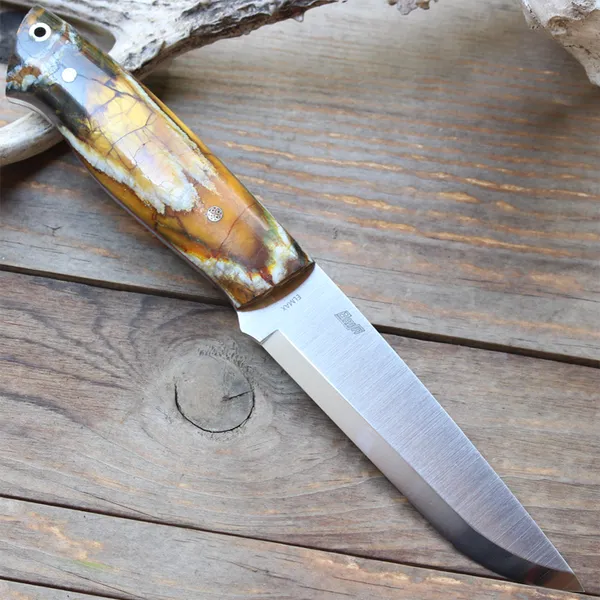 Dao Brisa Trapper Elmax 115mm Cán Răng Voi Ma Mút