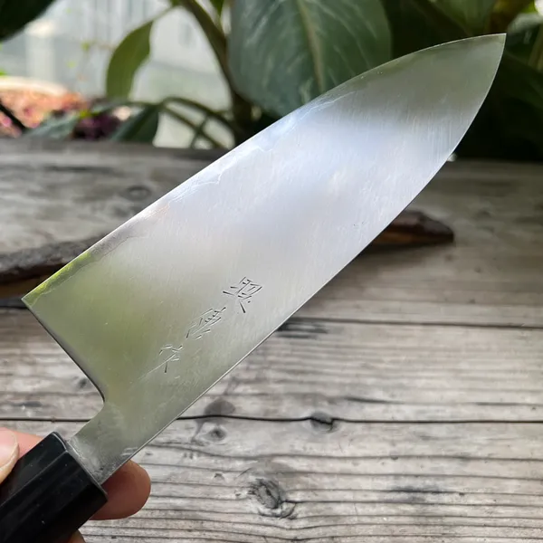Dao Nhật Teruyasu Fujiwara Nashiji Deba 165mm Used