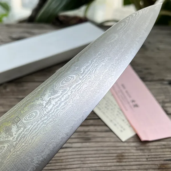 Dao Nhật Kiya Gyuto 210mm SG2 Damascus Like New