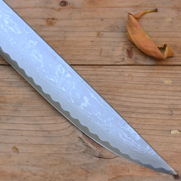 Lưỡi Dao Nhật Tsuboya Hunting Damascus 255mm