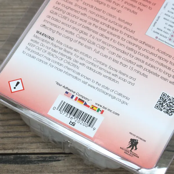 Keo Epoxy BSI Quik Cure 256g 