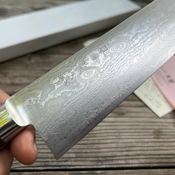 Dao Nhật Kiya Gyuto 210mm SG2 Damascus Like New